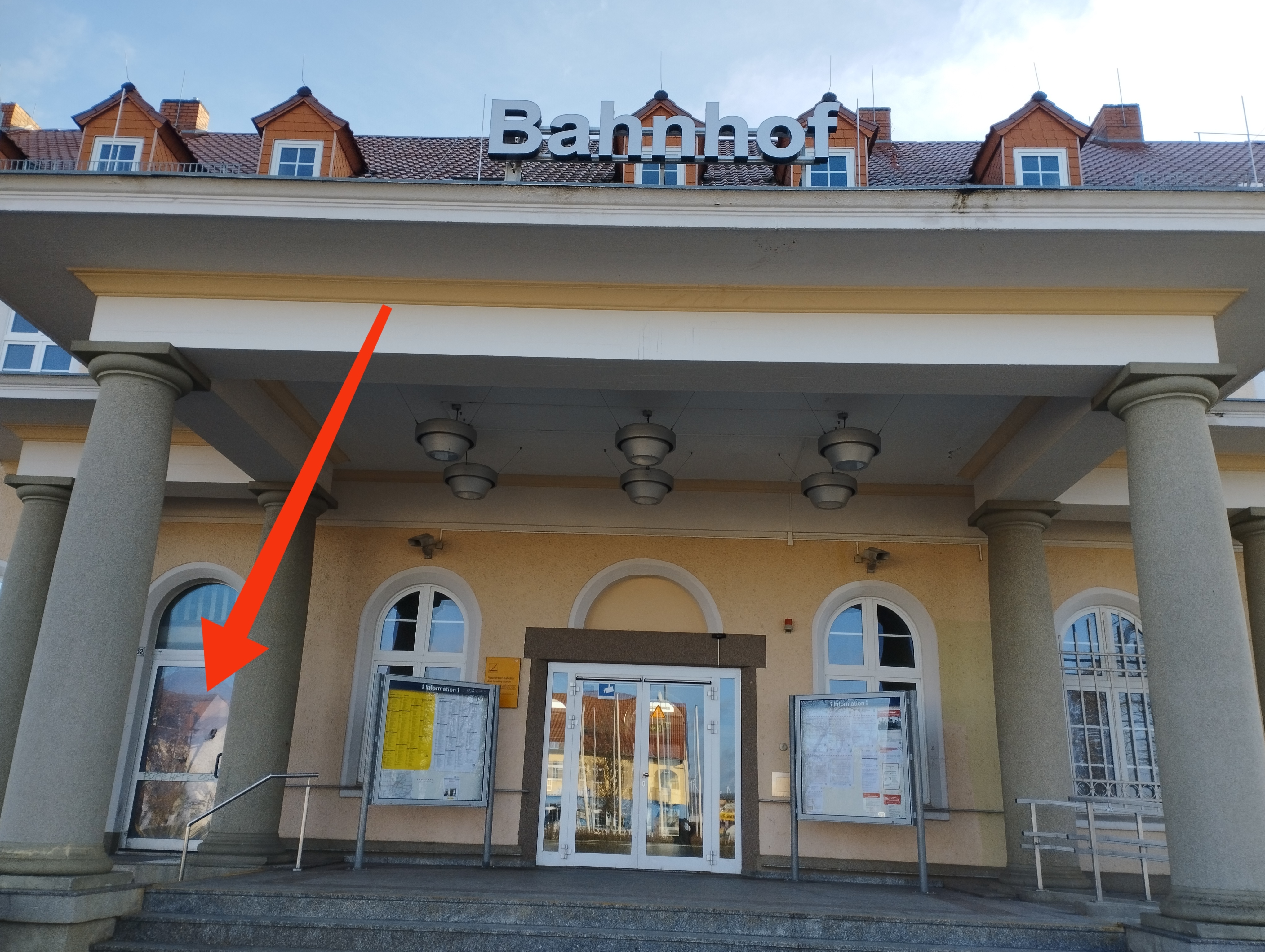 Bahnhofspioniere Prenzlau Pfeil