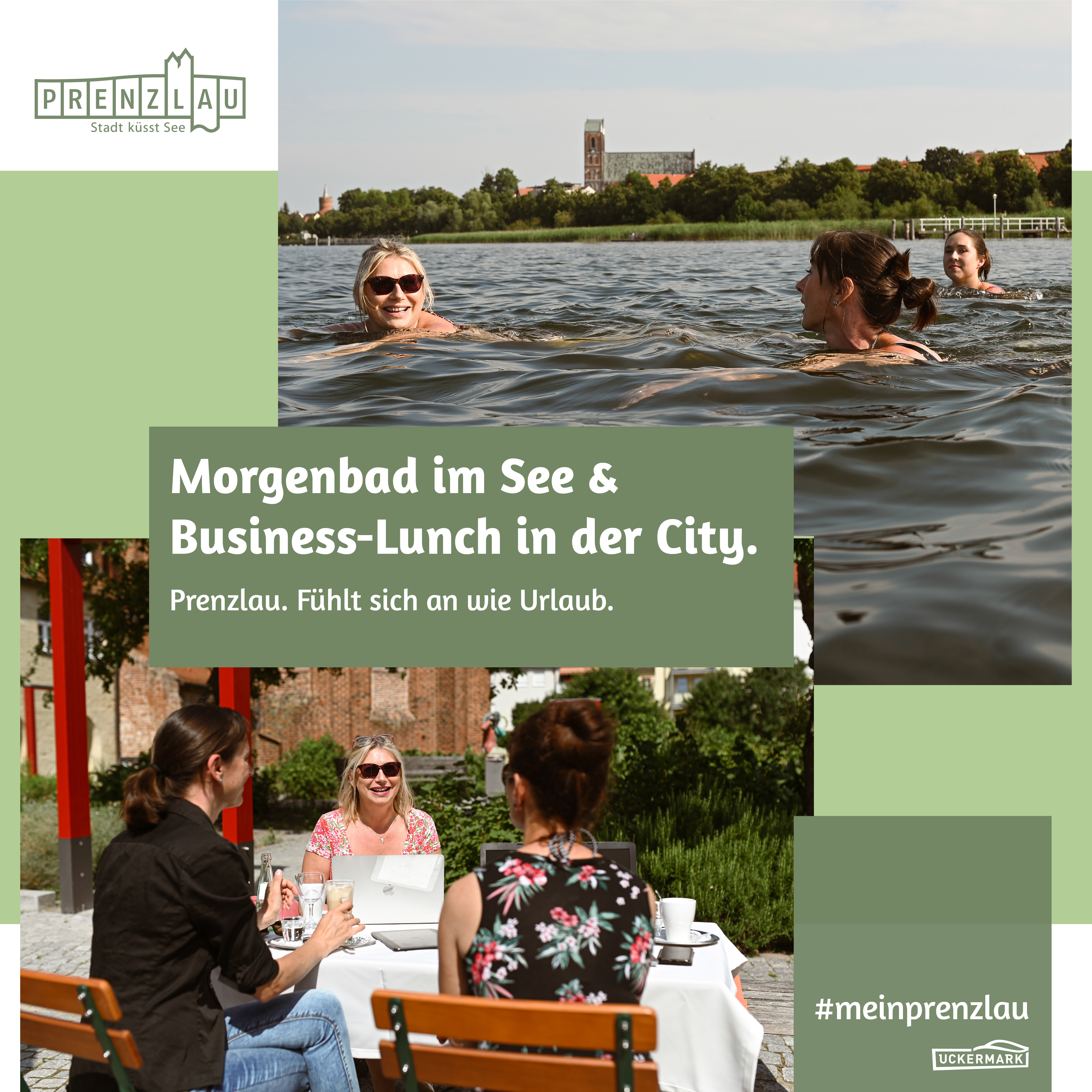 Schwimmen Lunch Stadt Prenzlau