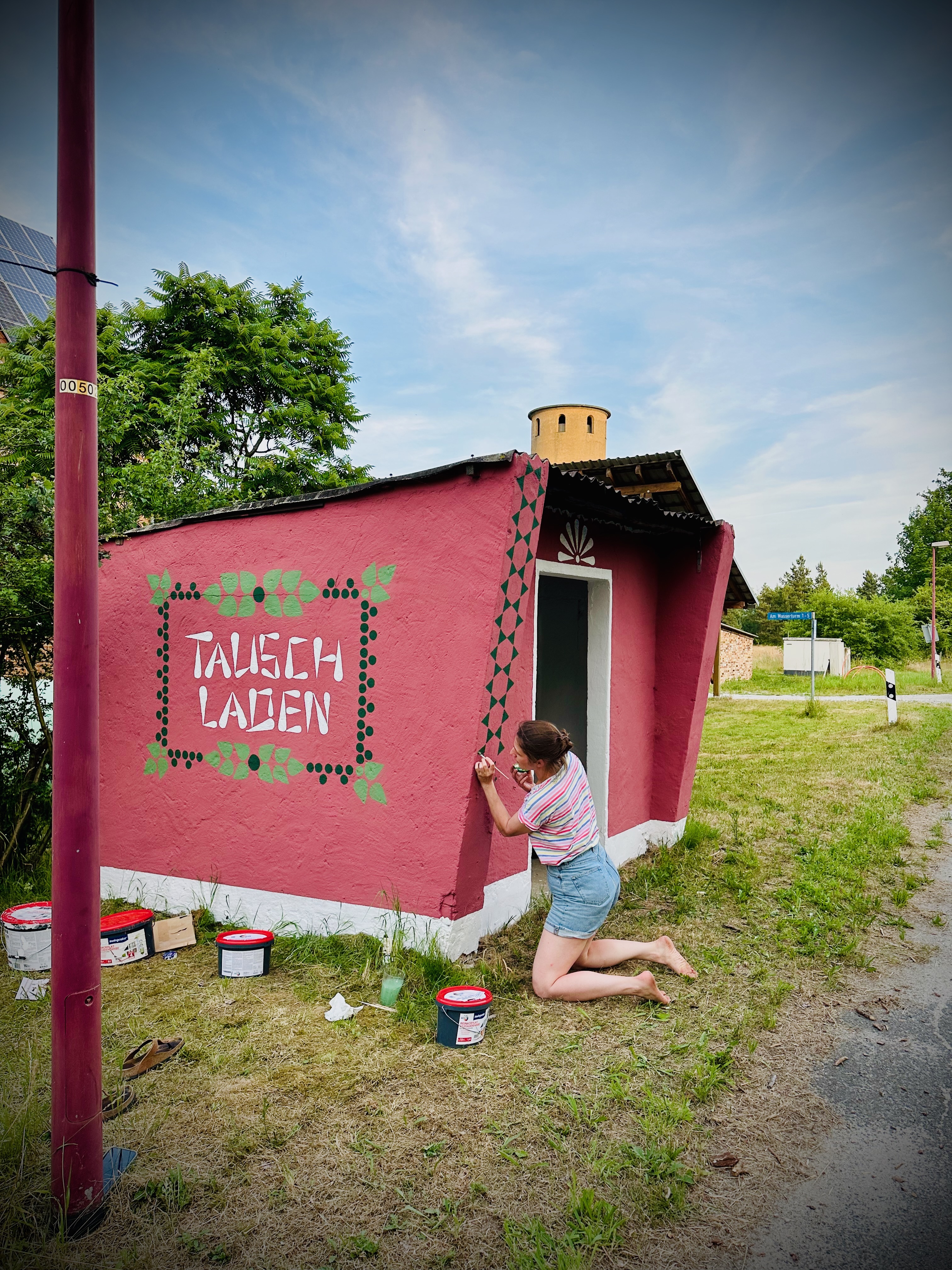Wasserturmsiedlung Tauschladen