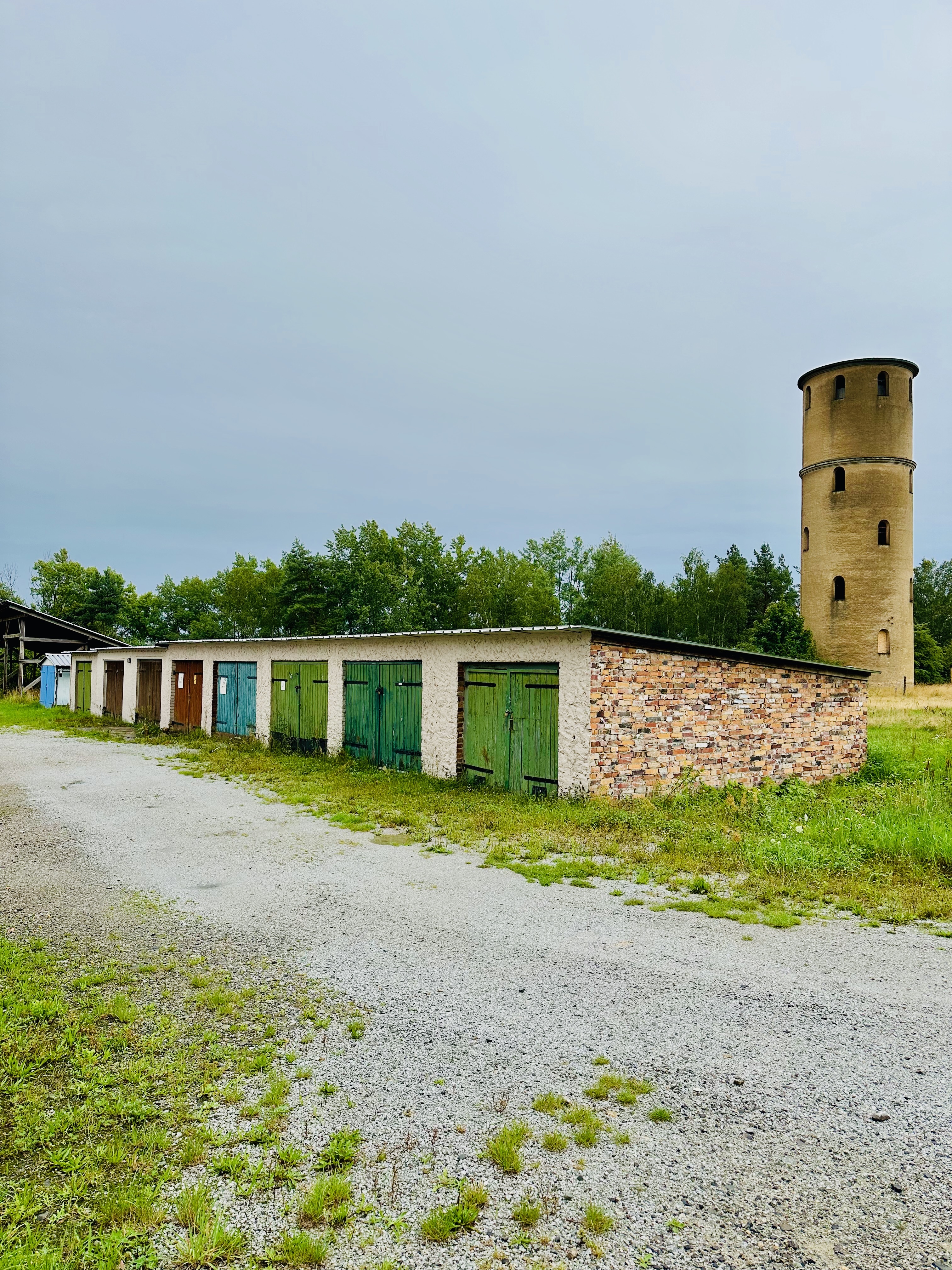 Wasserturmsiedlung Garagen