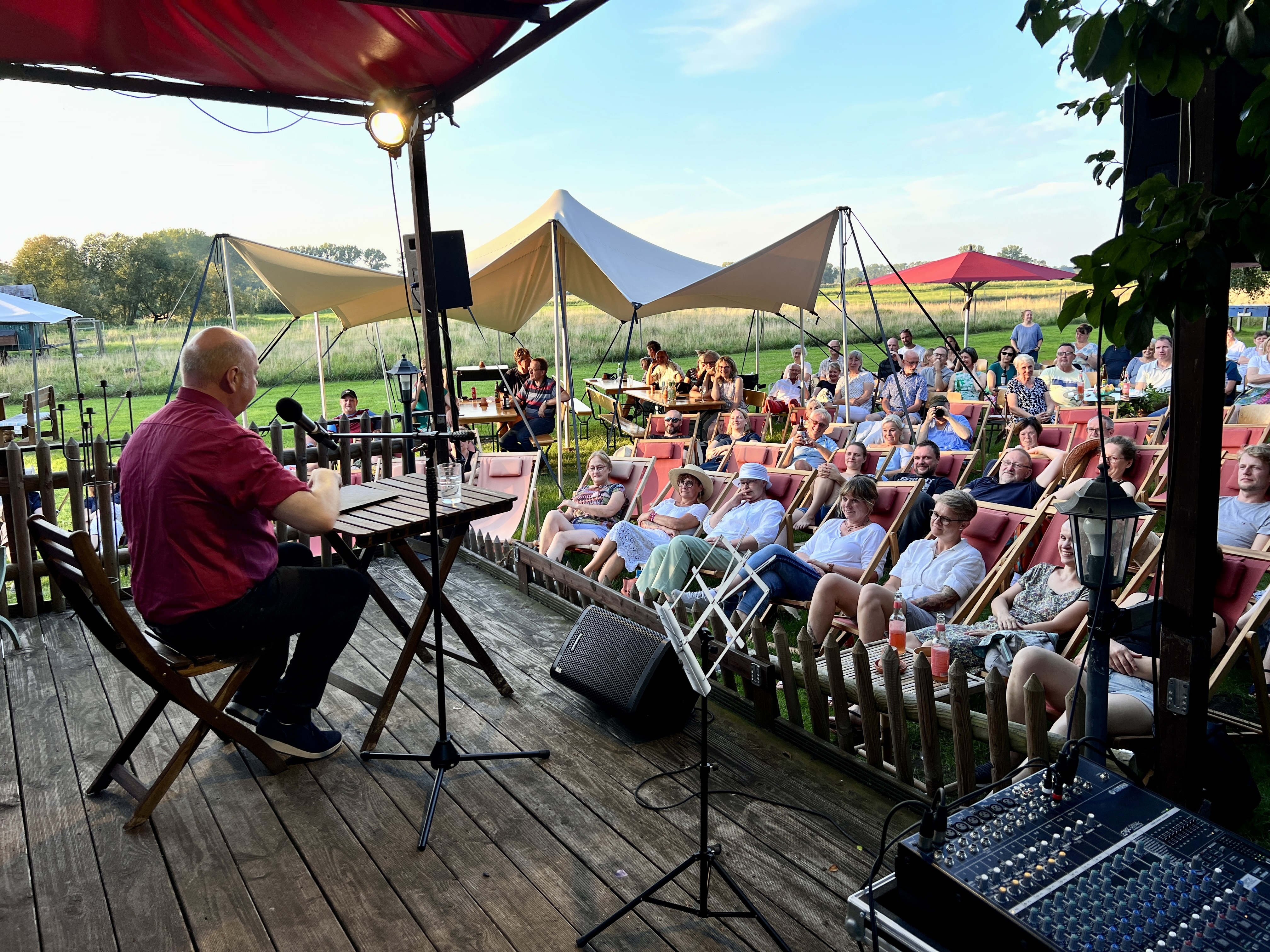 Kultur und Beeren Comedy Lesung Horst Evers