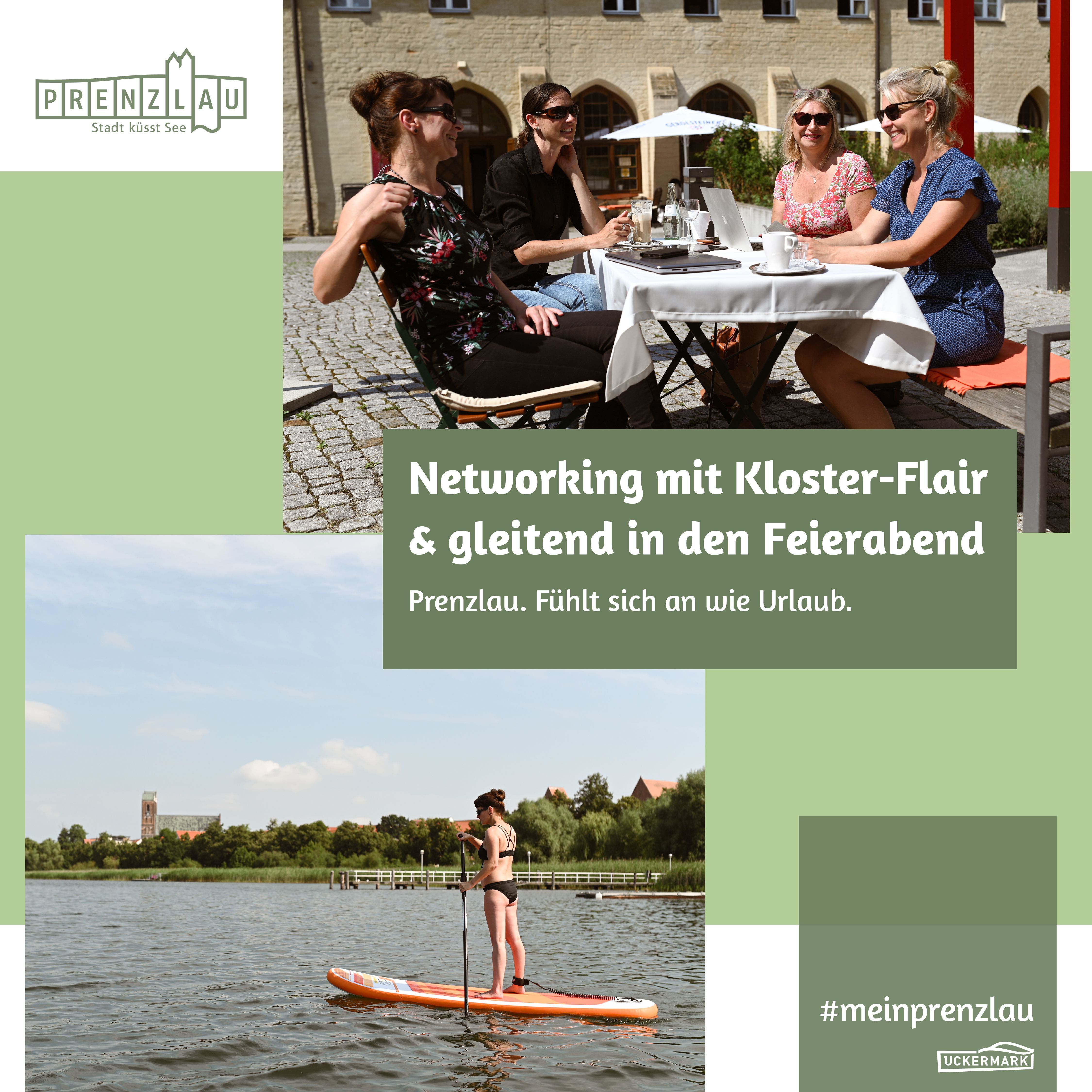 Networking Paddling Stadt Prenzlau